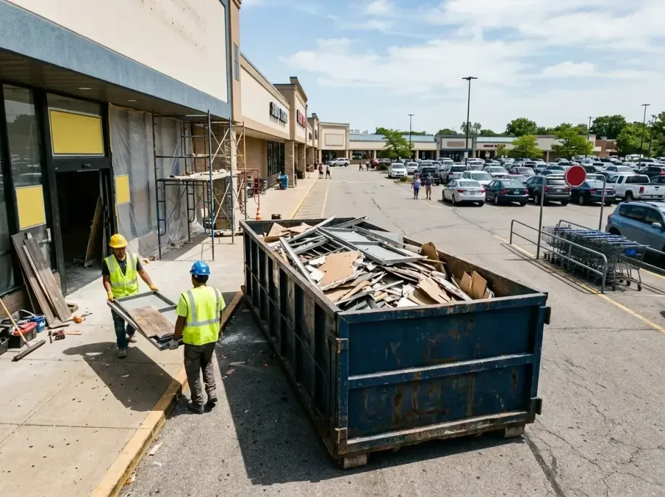 retail-store-renovation-debris-003 — frequently asked questions, Roll-off Dumpster Rentals in Kankakee, IL